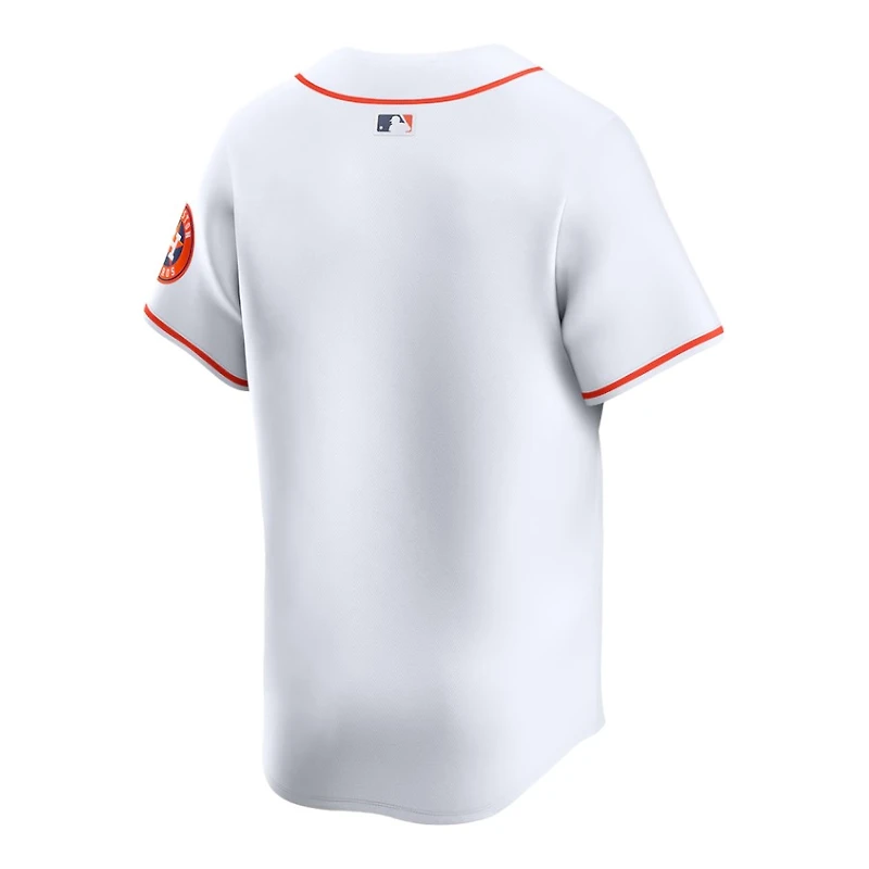 Houston Astros White Home Blank Nike Limited Jersey
