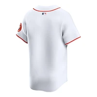 Houston Astros White Home Blank Nike Limited Jersey