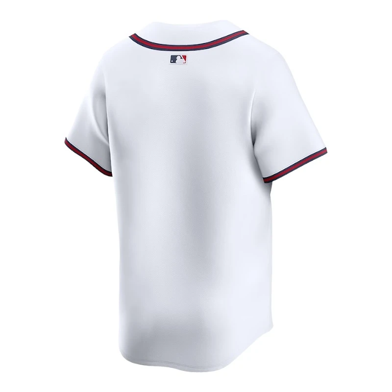 Atlanta Braves White Home Blank Nike Limited Jersey