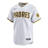 San Diego Padres White Home Blank Nike Limited Jersey