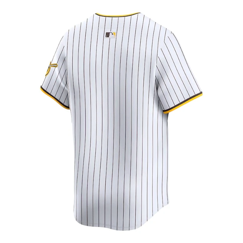 San Diego Padres White Home Blank Nike Limited Jersey