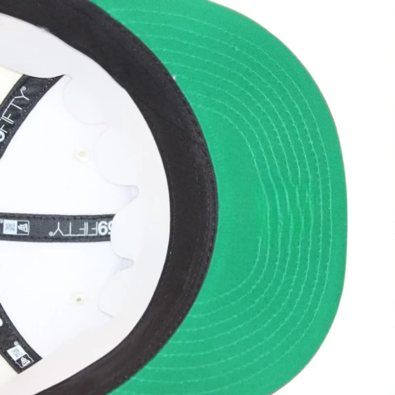 Milwaukee Brewers Cream and Maroon "Kat The Hat Pack" 2002 All Star Game Patch Green UV New Era 59Fifty Fitted