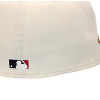 Milwaukee Brewers Cream and Maroon "Kat The Hat Pack" 2002 All Star Game Patch Green UV New Era 59Fifty Fitted