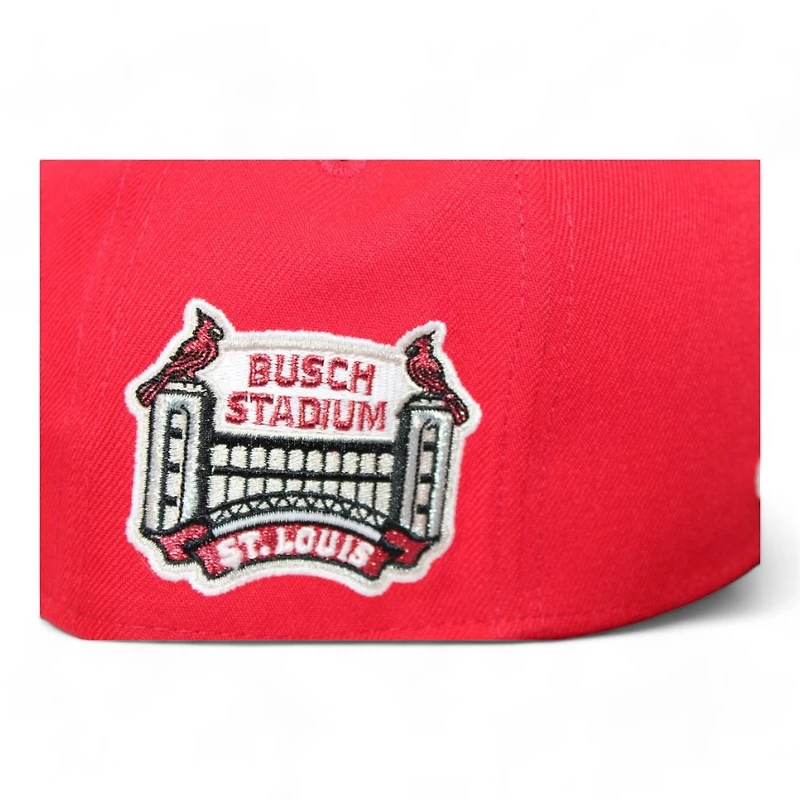 St Louis Cardinals "15th Block" Busch Stadium Patch Green UV New Era 59Fifty Fitted Hat