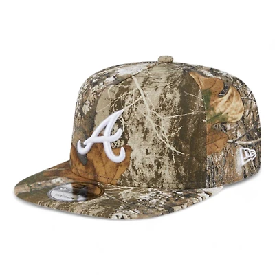 Atlanta Braves Realtree New Era 9FIFTY A-Frame Snapback Hat