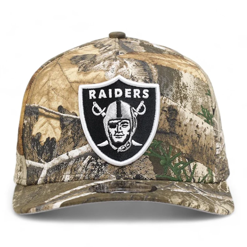 Las Vegas Raiders Realtree New Era 9FIFTY A-Frame Snapback Hat