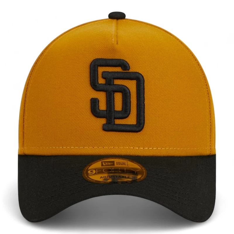 San Diego Padres Sox Rustic Fall New Era 9FORTY A-Frame Snapback Hat