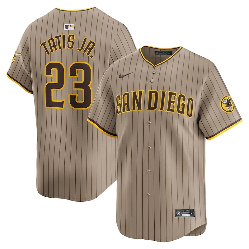 San Diego Padres Fernando Tatis Jr Tan Alternate Nike Limited Player Jersey