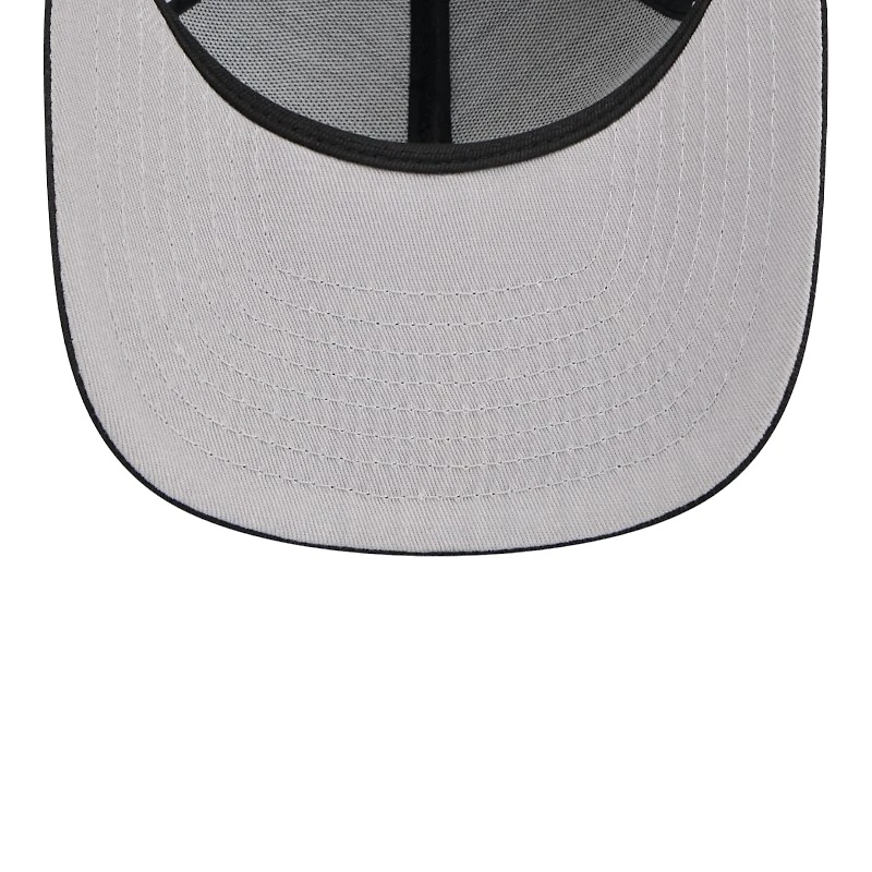 Houston Astros Black on Black Gray UV New Era 9FIFTY A-Frame Snapback Hat