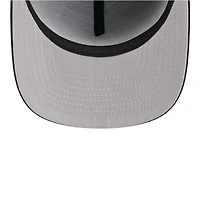 Los Angeles Dodgers Black on Black Gray UV New Era 9FIFTY A-Frame Snapback Hat