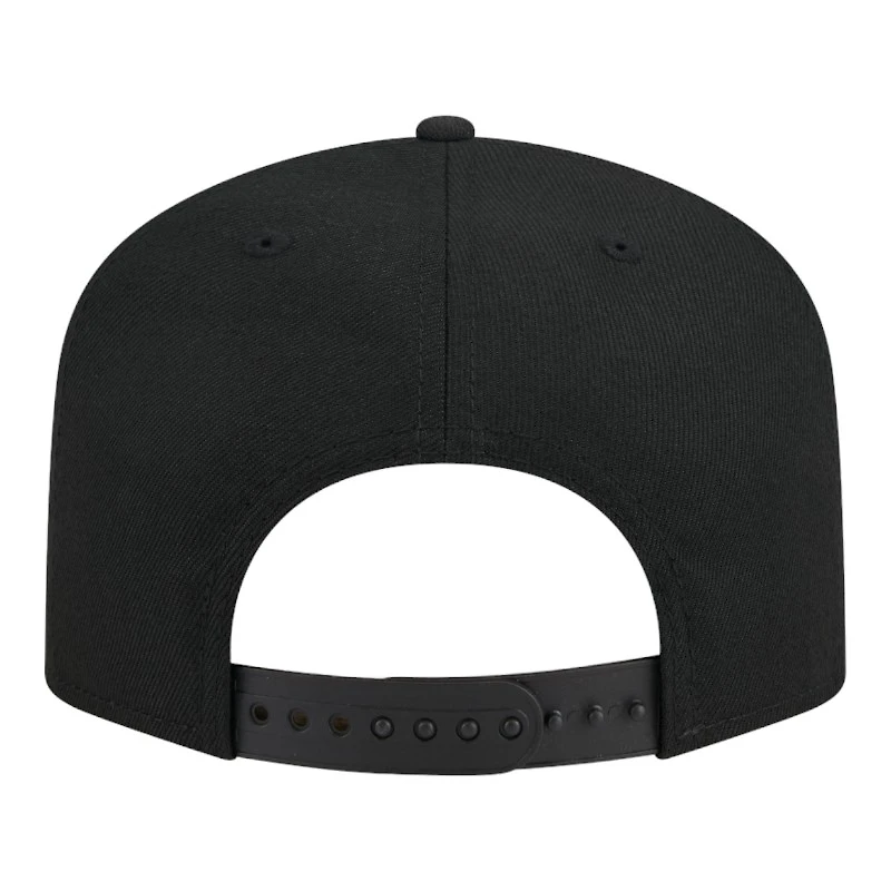 New York Yankees Black on Black Gray UV New Era 9FIFTY A-Frame Snapback Hat