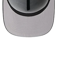 New York Yankees Black on Black Gray UV New Era 9FIFTY A-Frame Snapback Hat