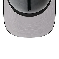 Chicago White Sox White on Black Gray UV New Era 9FIFTY A-Frame Snapback Hat