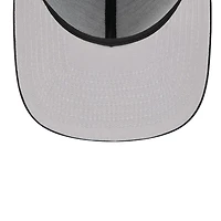 Los Angeles Lakers Black on Black Gray UV New Era 9FIFTY A-Frame Snapback Hat