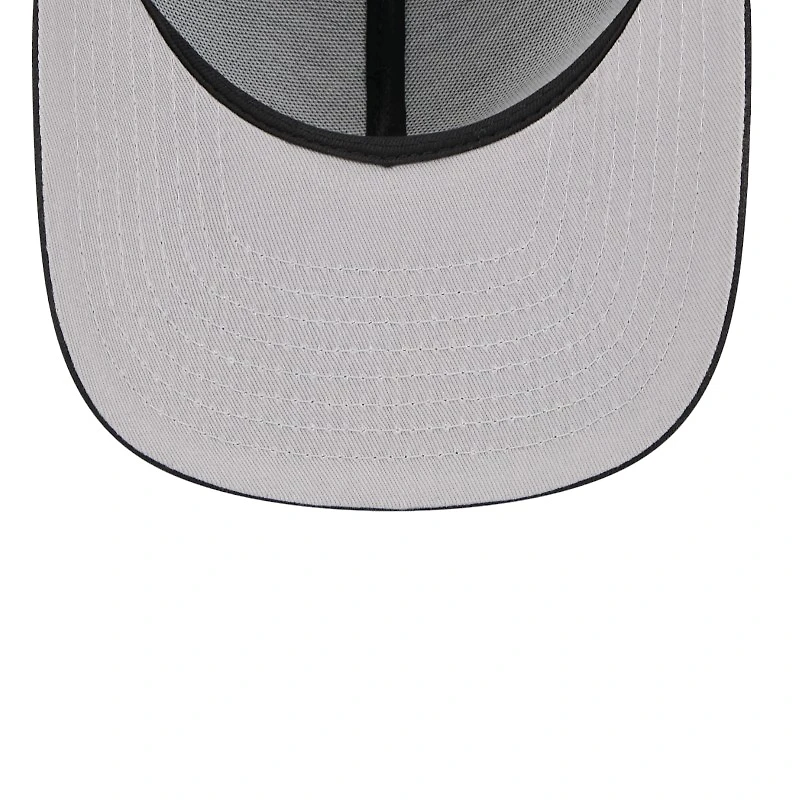 Chicago Bulls Black Gray UV New Era 9FIFTY A-Frame Snapback Hat