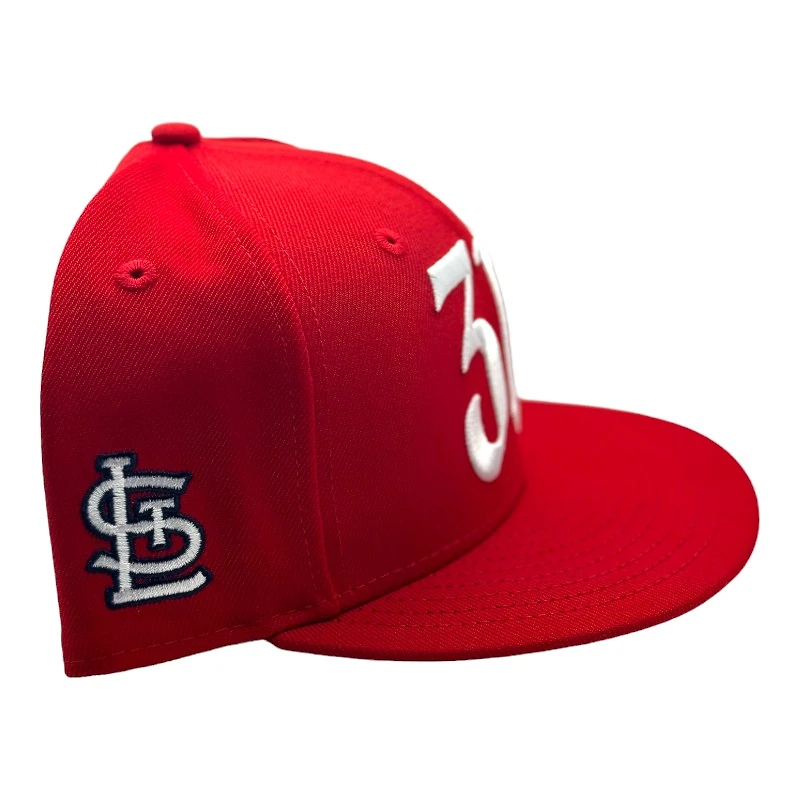 St. Louis Cardinals Red 314 Front Logo STL Side Patch Red UV New Era 9FIFTY Snapback Hat
