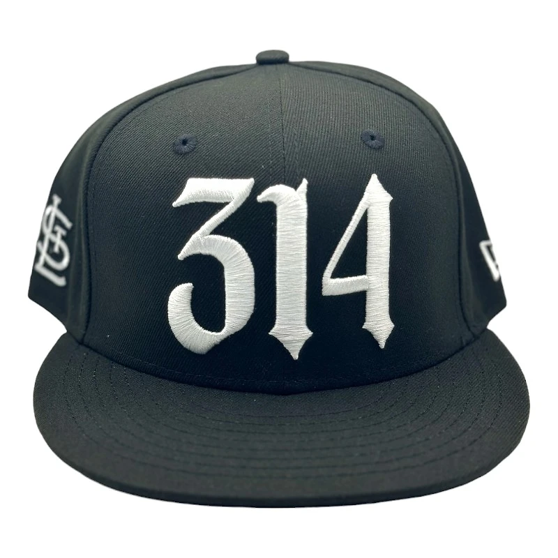 St. Louis Cardinals 314 Front Logo STL Side Patch UV New Era 9FIFTY Snapback Hat