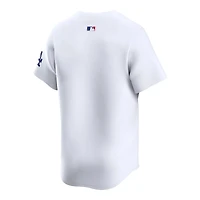 Los Angeles Dodgers White Home Blank Nike Limited Jersey