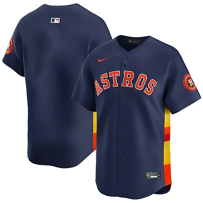 Houston Astros Navy Blue Blank Nike Limited Jersey