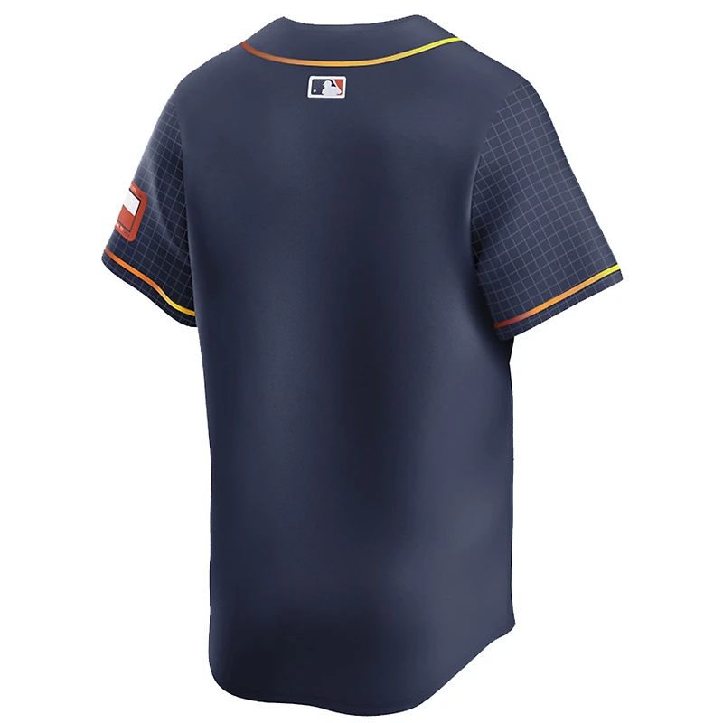 Houston Astros Navy City Connect Blank Nike Limited Jersey