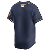 Houston Astros Navy City Connect Blank Nike Limited Jersey