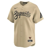 Arizona Diamondbacks Tan City Connect Blank Nike Limited Jersey