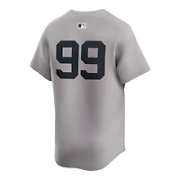 New York Yankees Aaron Judge Gray Number Only Nike Limited Player Jersey