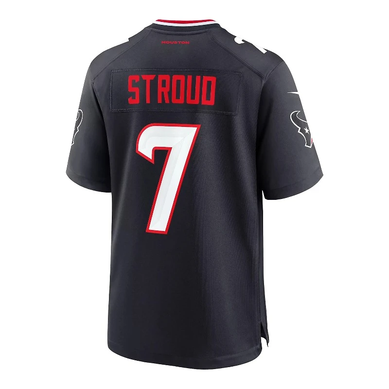 Youth Houston Texas C.J. Stroud Dark Navy Nike Game Jersey