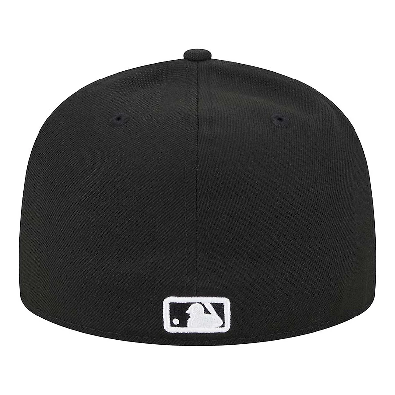 Baltimore Orioles Black and White 1993 All Star Game Patch New Era 59FIFTY Fitted Hat