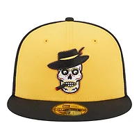 Inland Empire 66ers Yellow Theme Nights Pachucos MiLB New Era 59FIFTY Fitted Hat