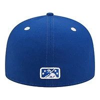 Memphis Redbirds Blue Theme Night MiLB New Era 59FIFTY Fitted Hat