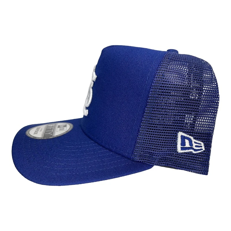 St. Louis Cardinals Royal Blue Mesh Back New Era 9FIFTY A-Frame Snapback Hat