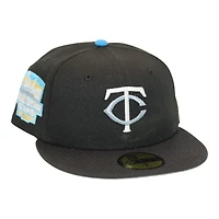 Minnesota Twins Black "DPM Stock Pack" 2014 All Star Game Patch Gray UV New Era 59Fifty Fitted Hat