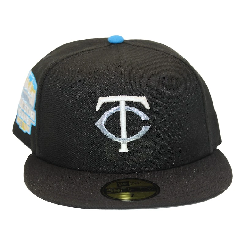 Minnesota Twins Black "DPM Stock Pack" 2014 All Star Game Patch Gray UV New Era 59Fifty Fitted Hat