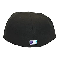Tampa Bay Rays Black "DPM Stock Pack" Tropicana Field Stadium Patch Gray UV New Era 59Fifty Fitted Hat
