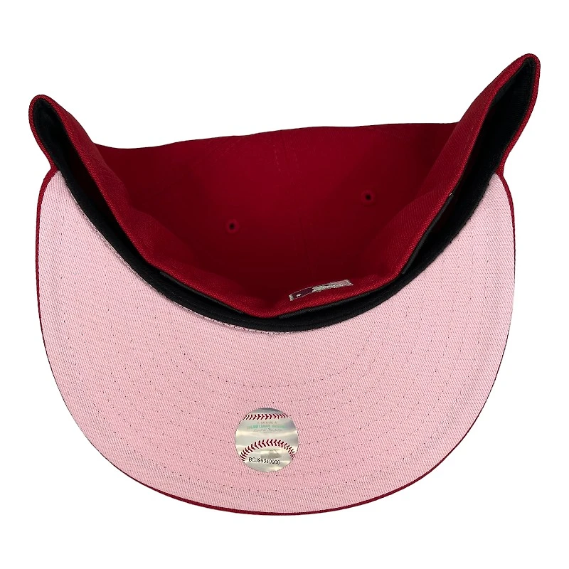 St. Louis Cardinals Red and Pink 2006 WS Patch UV New Era 59FIFTY Fitted Hat