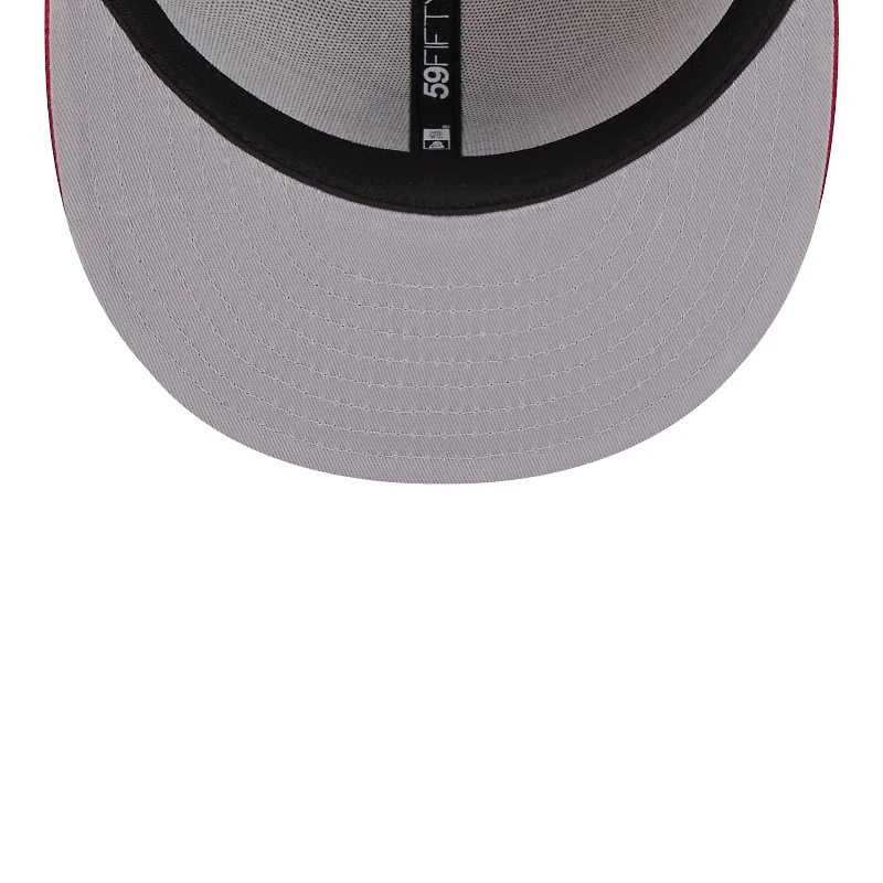 San Francisco Giants Khaki and Red Fourth of July 2024 New Era 59FIFTY Fitted Hat