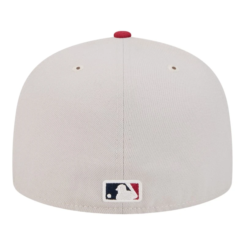 San Francisco Giants Khaki and Red Fourth of July 2024 New Era 59FIFTY Fitted Hat