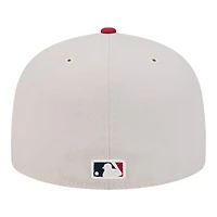 San Francisco Giants Khaki and Red Fourth of July 2024 New Era 59FIFTY Fitted Hat