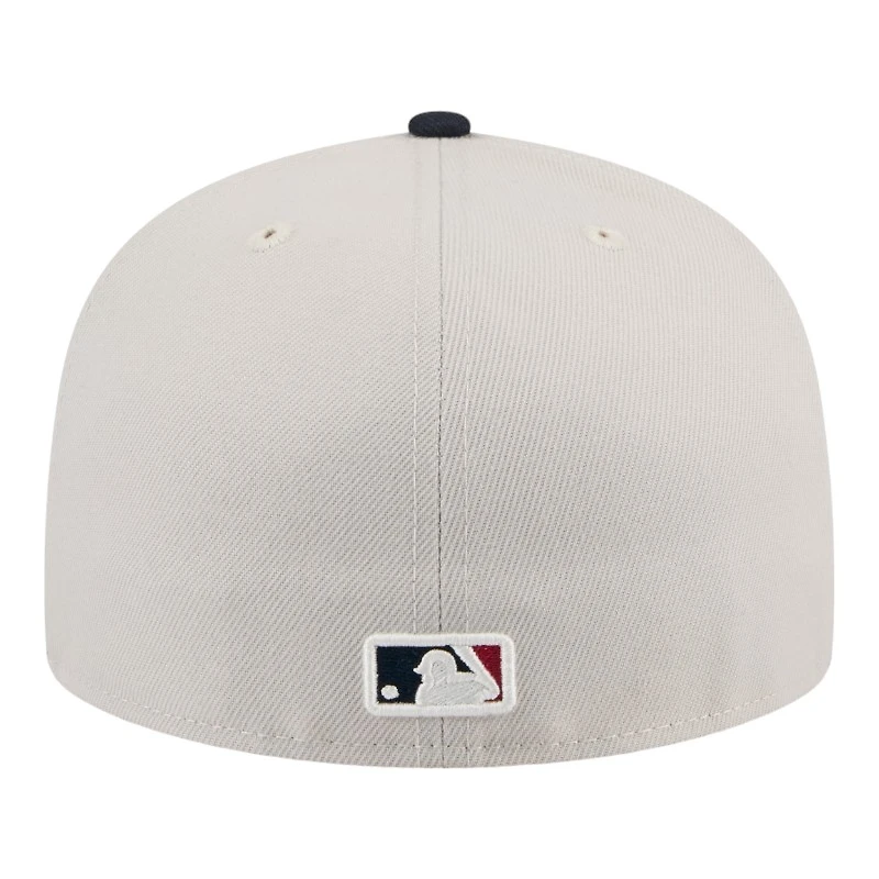 Atlanta Braves Khaki and Black Fourth of July 2024 New Era 59FIFTY Fitted Hat