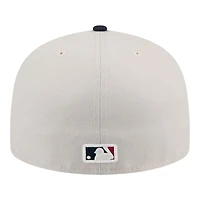 Atlanta Braves Khaki and Black Fourth of July 2024 New Era 59FIFTY Fitted Hat