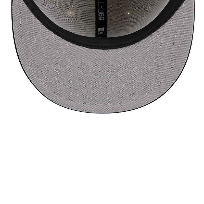 Boston Red Sox Khaki and Navy Fourth of July 2024 New Era 59FIFTY Fitted Hat