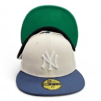 New York Yankees "Stone Collection" 2000 Subway Series Patch Green UV 59FIFTY Fitted Hat