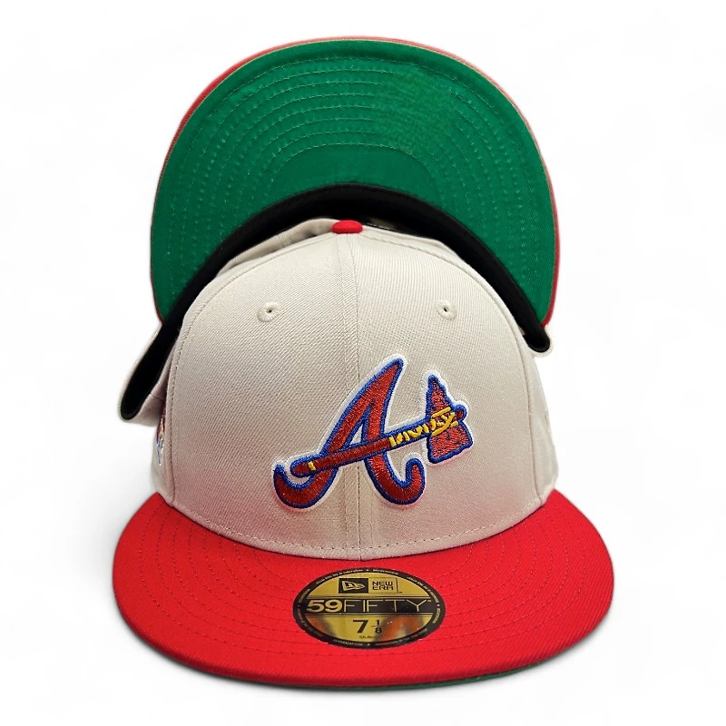 Atlanta Braves "Stone Collection" 2000 ASG Patch Green UV 59FIFTY Fitted Hat