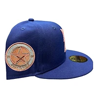 Brooklyn Dodgers Royal Blue CG Aux Pack Ebbets Field Patch Pink UV New Era 59FIFTY Fitted Hat