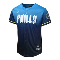 Youth Philadelphia Phillies Bryce Harper Blue Nike City Connect Limited Player Jersey