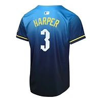 Youth Philadelphia Phillies Bryce Harper Blue Nike City Connect Limited Player Jersey