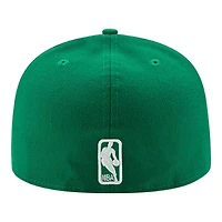 Boston Celtics Kelly Green 2024 NBA Finals Champions Side Patch New Era 59FIFTY Fitted Hat