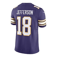 Minnesota Vikings Justin Jefferson Purple Alternate Nike Vapor F.U.S.E Limited Jersey
