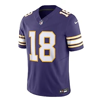 Minnesota Vikings Justin Jefferson Purple Alternate Nike Vapor F.U.S.E Limited Jersey
